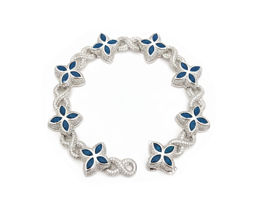 Clover ∞ Bracelet (Silver)